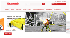 Desktop Screenshot of flameservis.com